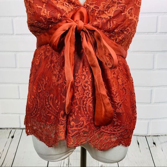 NWT Free People Chante Lace Tie Tank - Medium - Picture 8 of 14